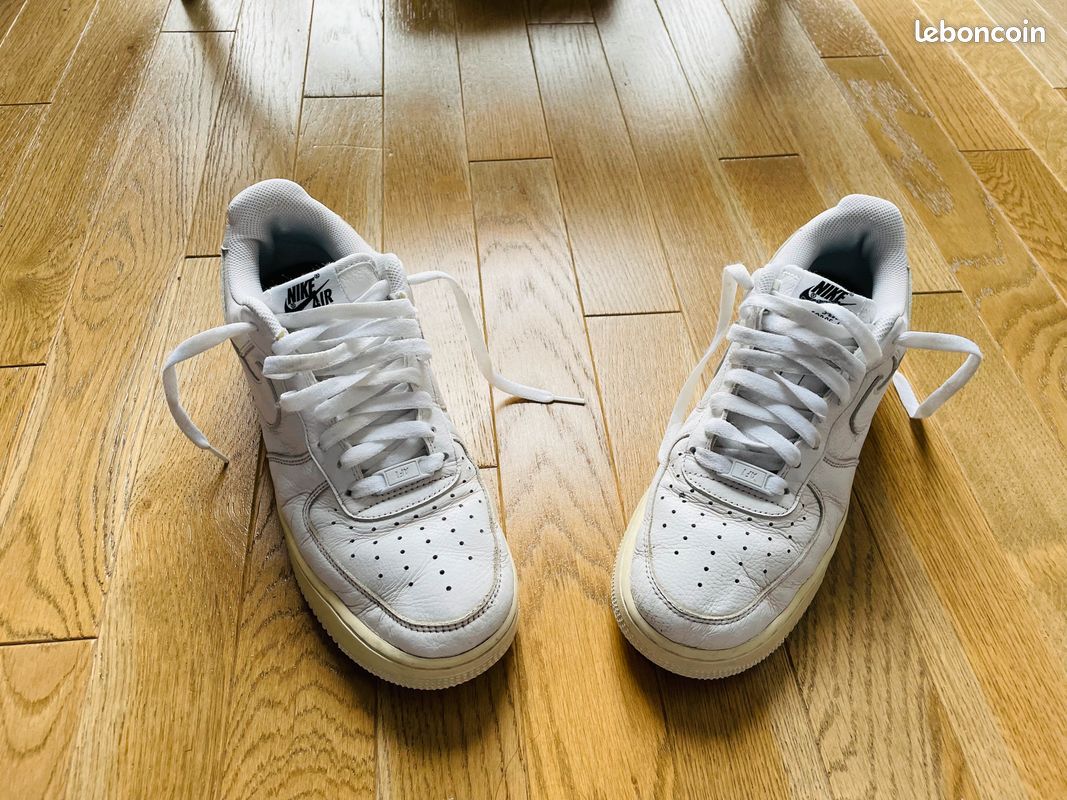 Chaussons TricotÃ©s Air Force Blanche Taille 43 Air Force Blanche