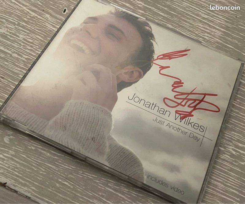 JONATHAN WILKES - Just Another Day - Dédicacé (image 1)