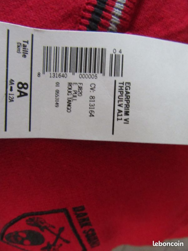 Pull kiabi taille 8 ans neuf fabi45 (image 4)
