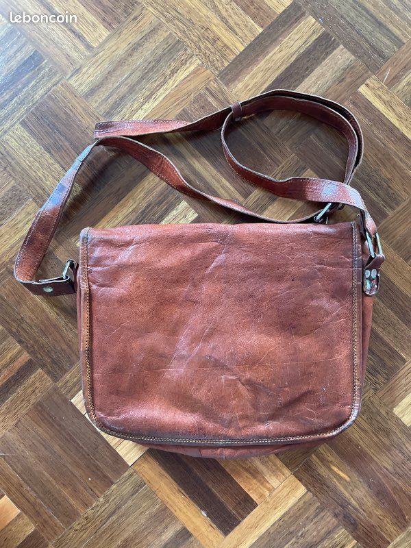 Sacoche en cuir Vintage (image 2)