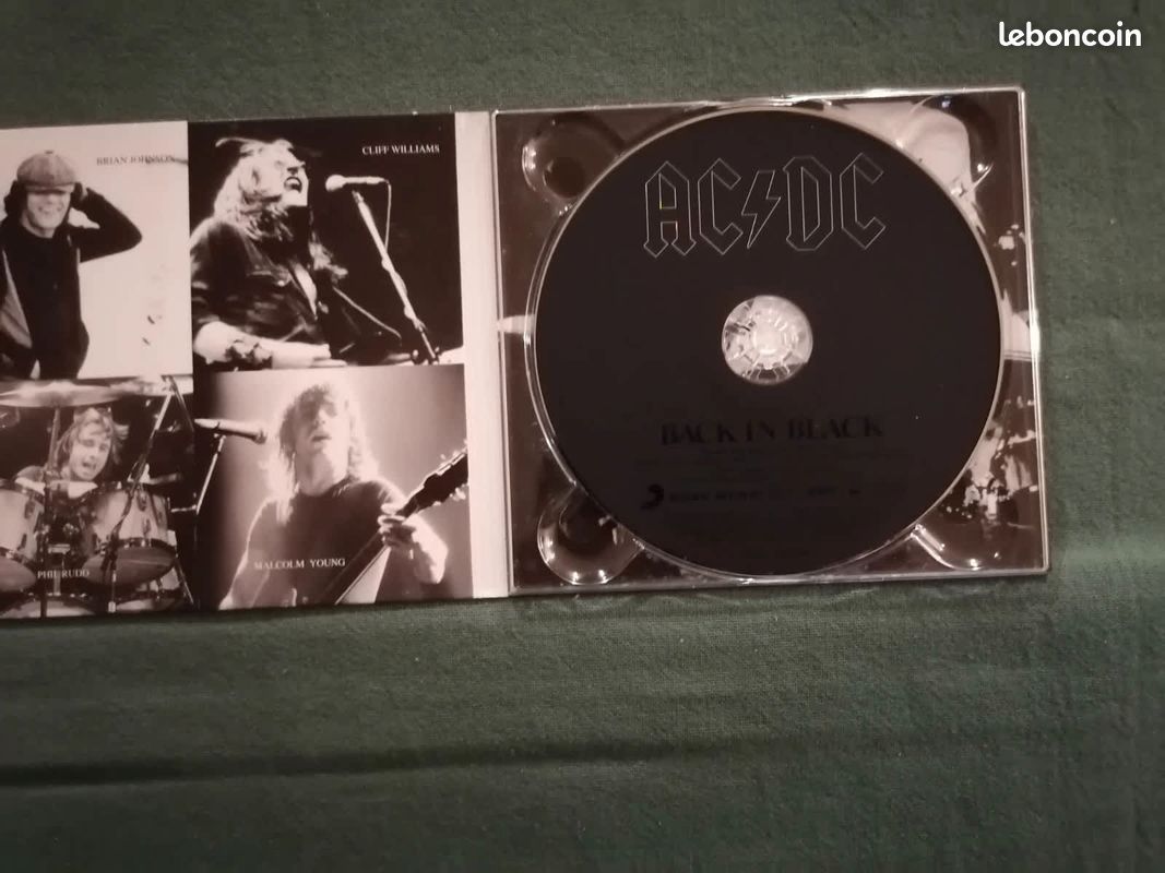 ACDC – CD - Back In Black (Digipack) - CD - Musique