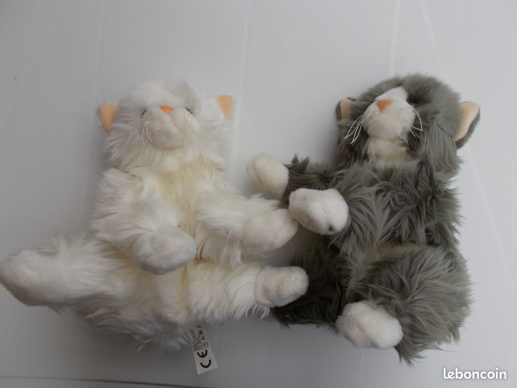 Lot de peluches chats et souris (image 2)