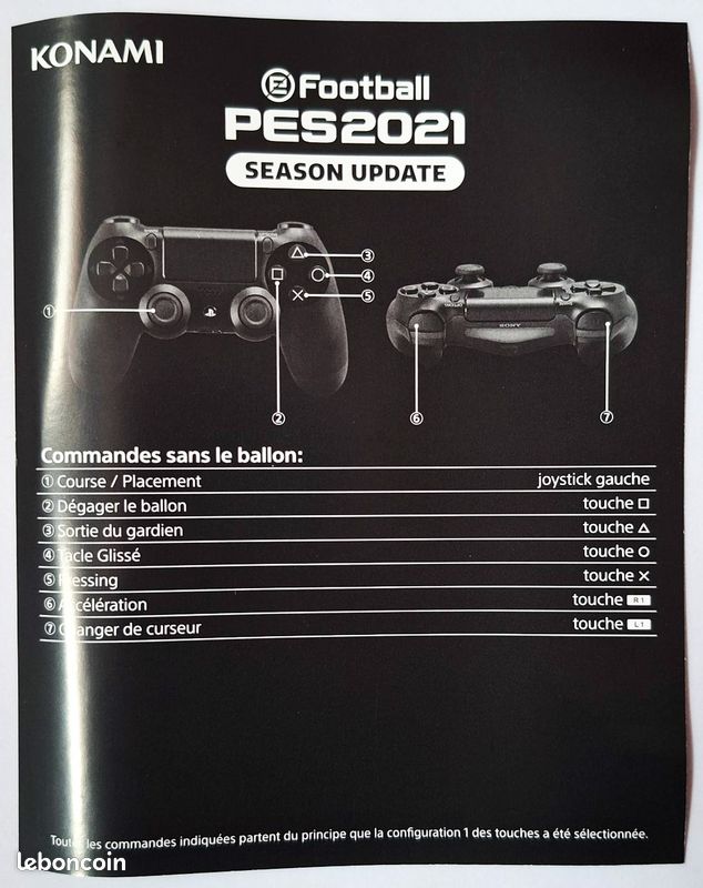 EFootbal PES 2021 (Season Update) (PS4) (Rare) (image 7)