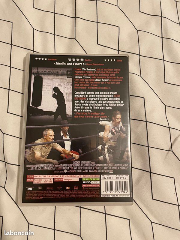 DVD Film Million dollar baby - Clint Eastwood - Morgan Freeman (image 2)