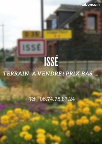 Terrain 586 m² Isse