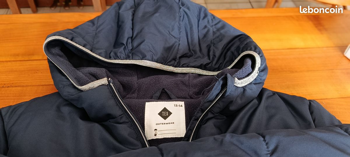 Blouson matelassé ados Vêtements