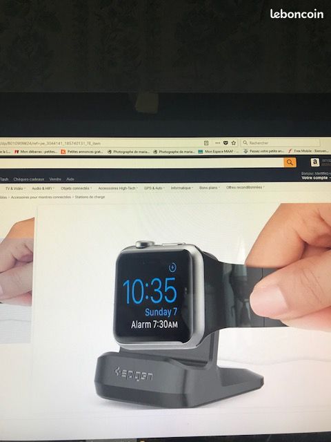 Support de chargement pour apple watch 1/2/3 neuf (image 1)