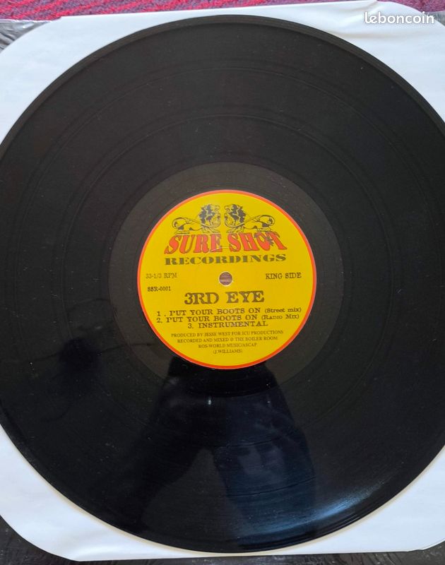 3rd Eye « Put Your Boots On » 1996 original vinyle (image 2)