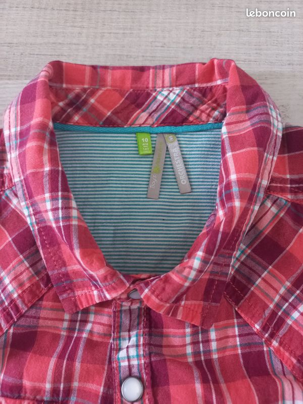 Chemise garçon 10 ans (image 2)