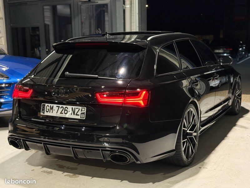 Audi RS6 Avant Performance 4.0 TFSI V8 605 ch – Attelage – Apple CarPlay – Historique Audi (image 6)