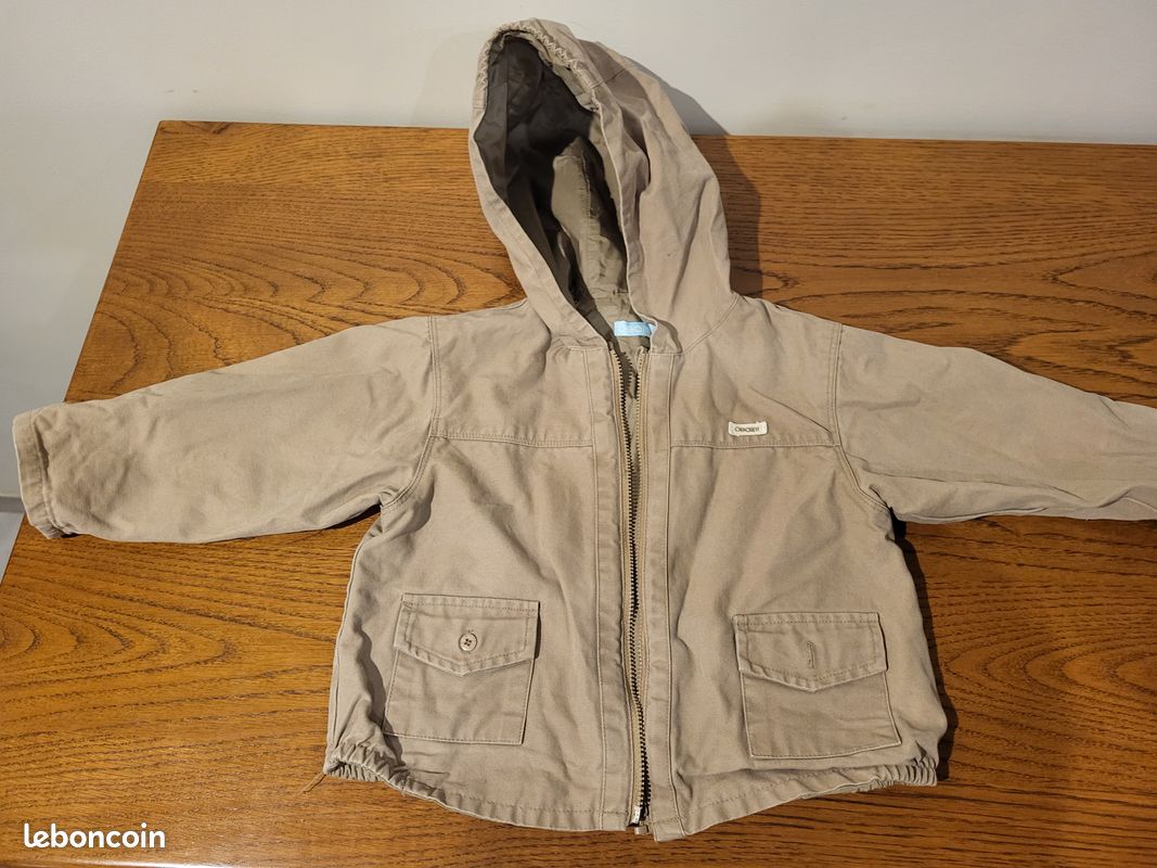 IN EXTENSO Sweat zippé à capuche garçon pas cher