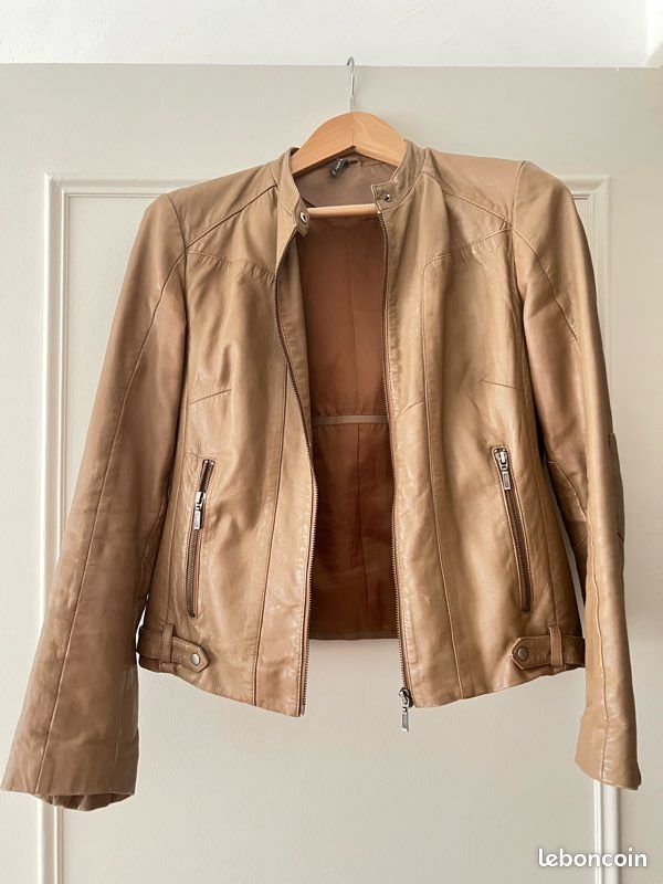 Veste cuir Naf Naf M (image 3)