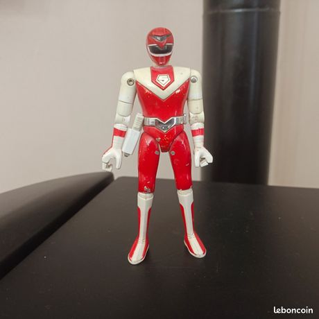 Figurine MASKMAN BIOMAN 2 SENTAI Taiwan 1987 Force rouge Die