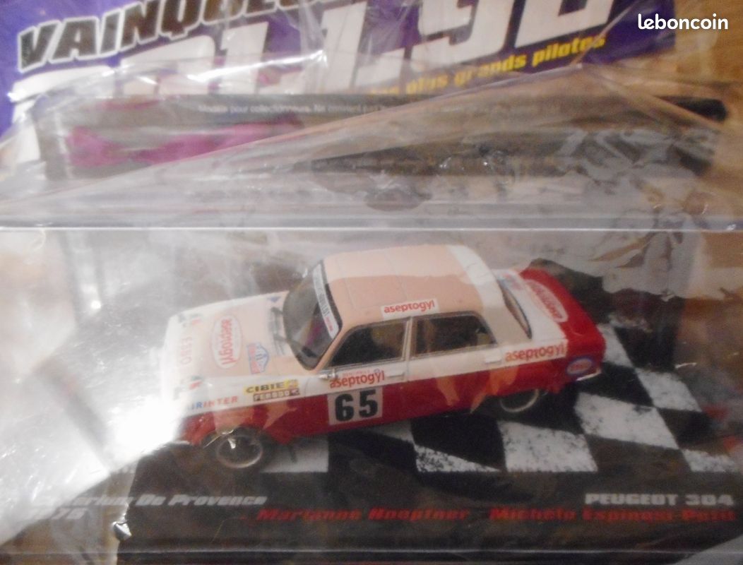 N°27 Peugeot 304S Critérium de Provences 1975