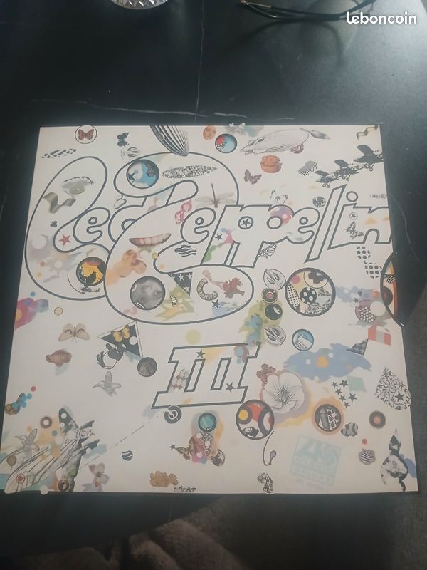 Vinyle Led Zeppelin III – LP 33T Atlantic – Très bon état (image 1)