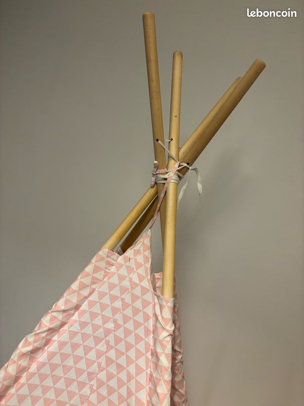 Tipi enfant rose (image 3)