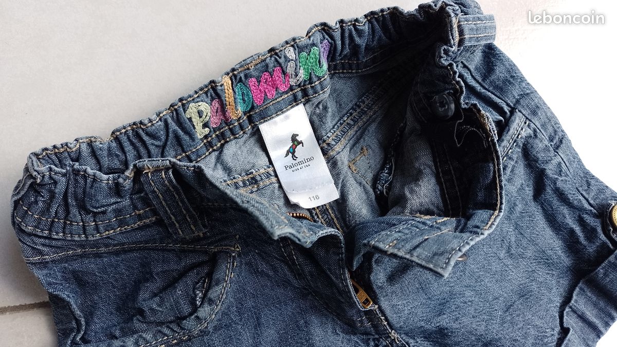 Short fille lavande 9/10 ans TEX : le short à Prix