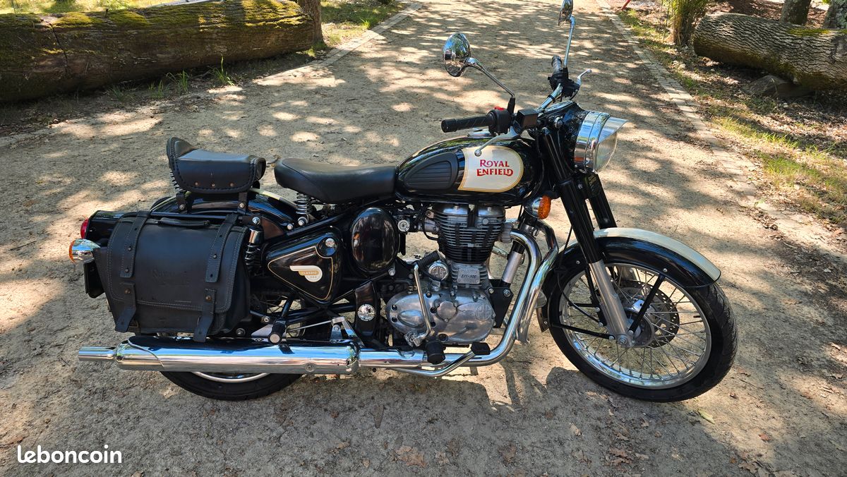 Royal enfield classic 500 noire (image 1)
