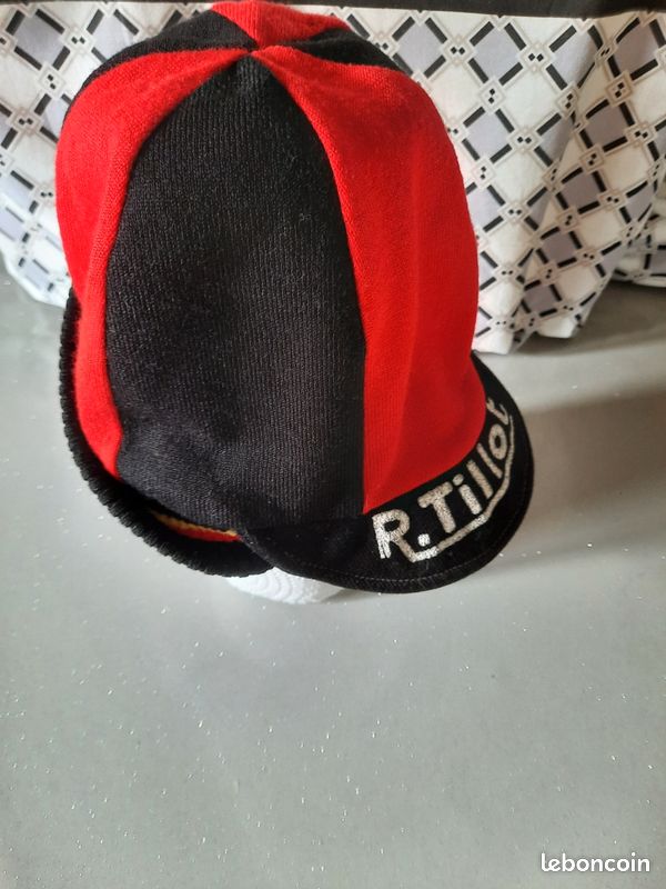 Casquette Cycliste Gitane Team Vintage acrylique laine Bel