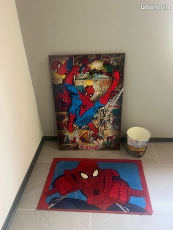 Tapis de salon Marvel Cinematic Universe Spider Man dans le Spider Ver