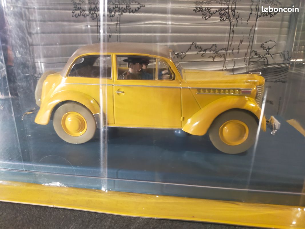 4 miniatures Tintin Moulinsart 1/24 neuves (39e pce) - Collection