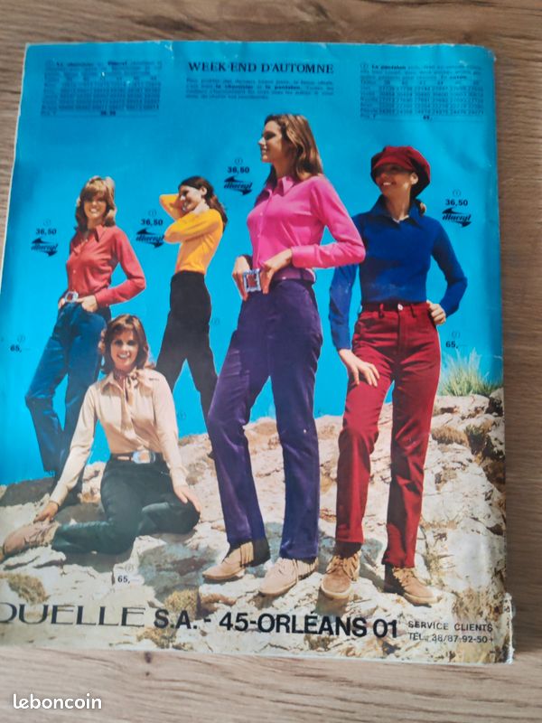Magazine De Mode Paris Succès – Collection Automne-Hiver 1981 – Robes, Manteaux, Patrons – Occasion Vintage