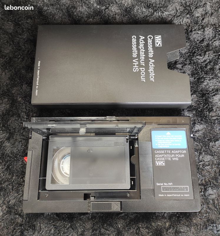 Adaptateur stéréo 8 pistes vers cassette Sparkomatic rétro