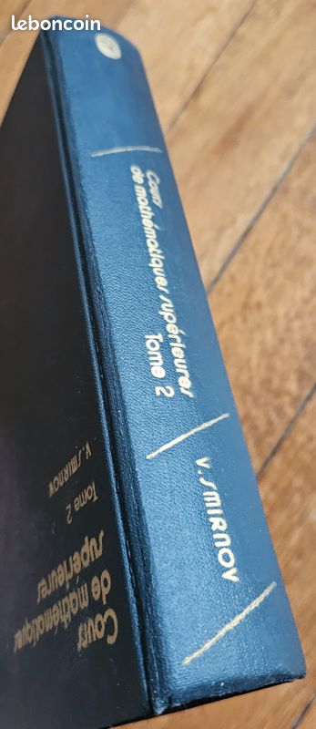 Cours de mathématiques supérieures, Tomes 2, Smirnov, éditions Mir, Moscou (image 8)