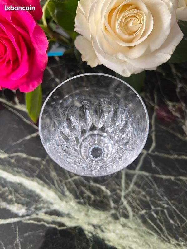 Verre à Vin Cristal Baccarat modèle d'Assas très bon état Hauteur 16,5cm Estampillé (image 8)