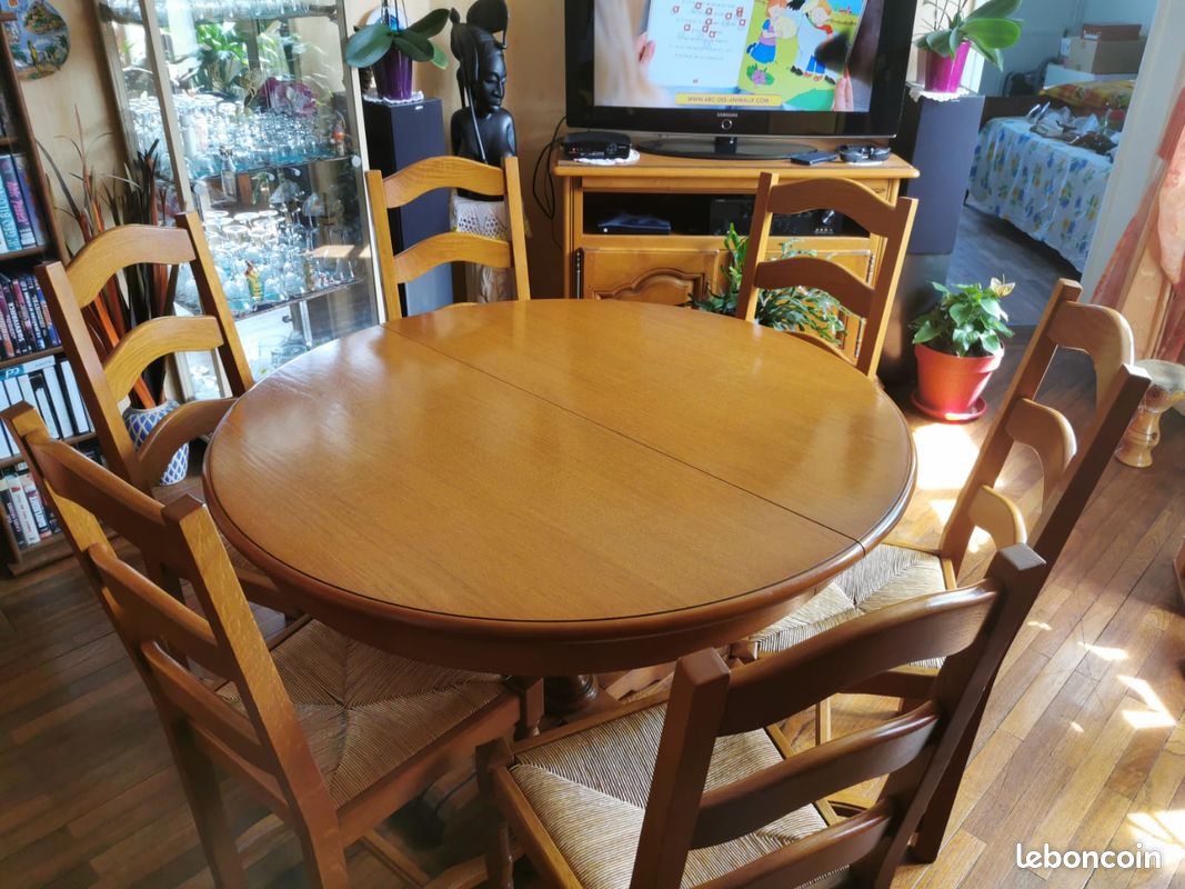 Ensemble salle à manger rustique (image 2)