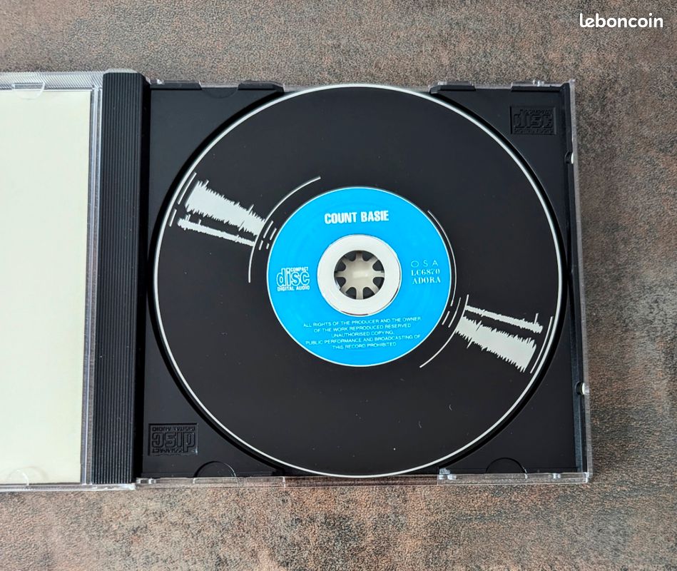 Album CD "Count Basie - Les Grands Noms du Jazz". Comme Neuf (image 3)