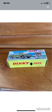 Miniature Dinky Toys – Simca Break 1500 Police – Atlas/Agostini – Métal