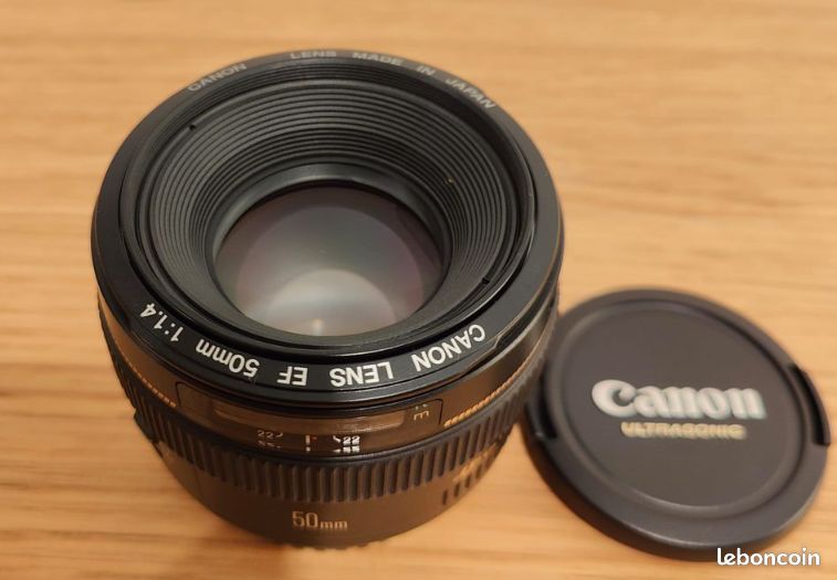 Objectif Canon EF 50mm F/1.4 USM - Comme Neuf Avec Boîte, Occasion