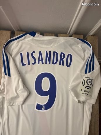 Maillot Umbro Olympique Lyonnais – Lisandro Lopez – Saison 2009-2010 – Taille XS