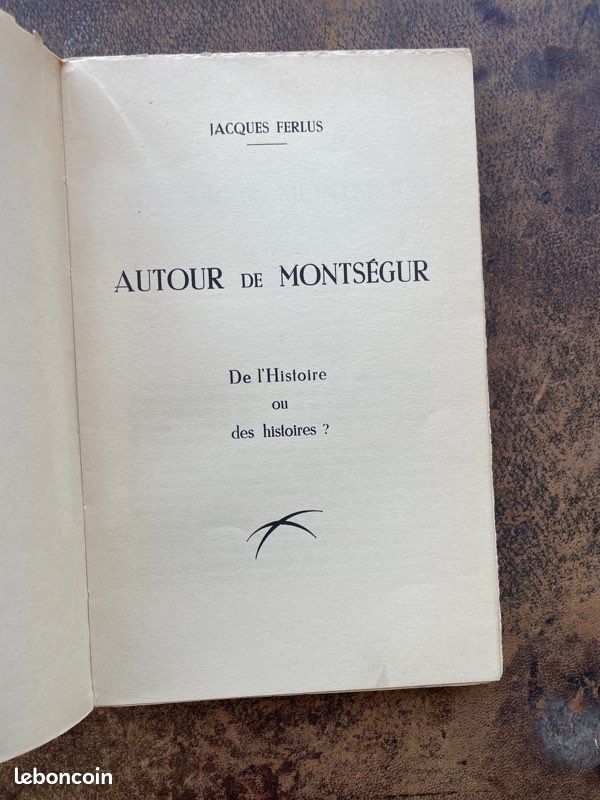 Jacques FERLUs : Autour de Montségur, première édition 1960 (image 4)