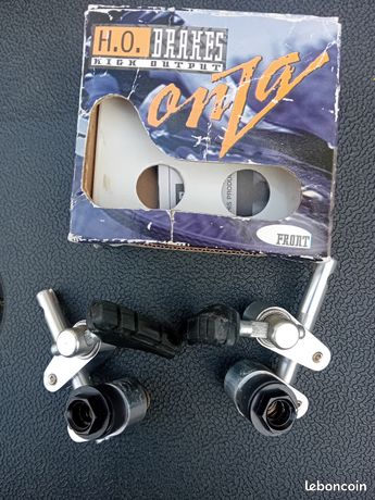 Freins Cantilever VTT Vintage ONZA HO - NOS - Argent - Paire Avant/Arrière?