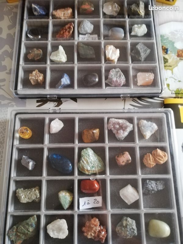 Lot de 40 Minéraux du monde (image 4)