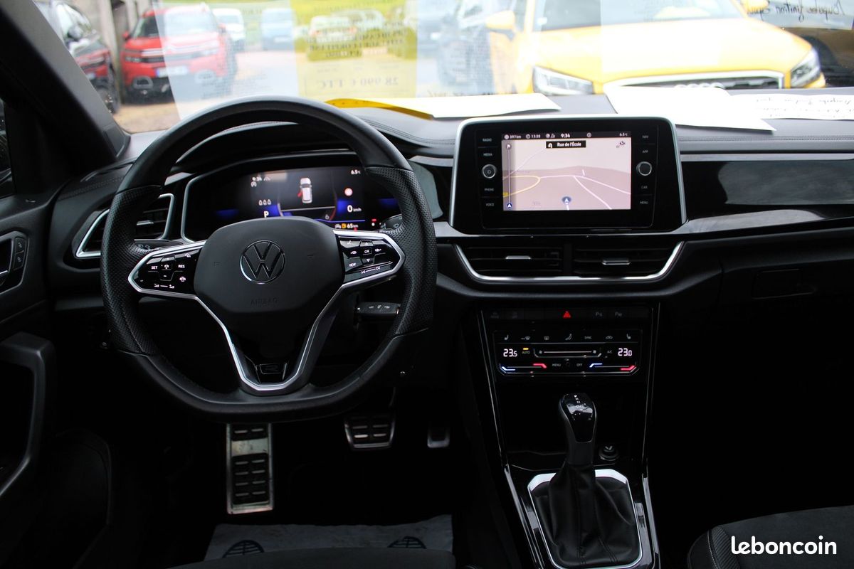 Volkswagen T-ROC II 2L TDI 150 CV R-LINE GPS 3D CAMÉRA FULL LED ATTELAGE I-COKPIT USB BOITE AUTO DSG (image 11)