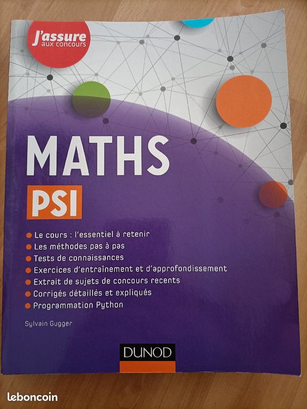 Dunod maths PSI (image 1)