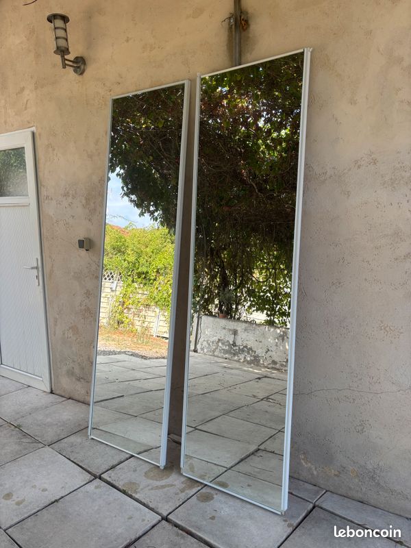 2 Grandes portes miroir coulissantes (image 1)