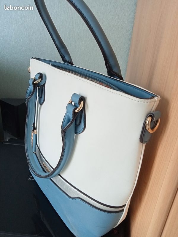 Sac à Main Bleu DAVID JONES Pour Femme - Neuf Avec étiquettes, Style élégant Et Pratique