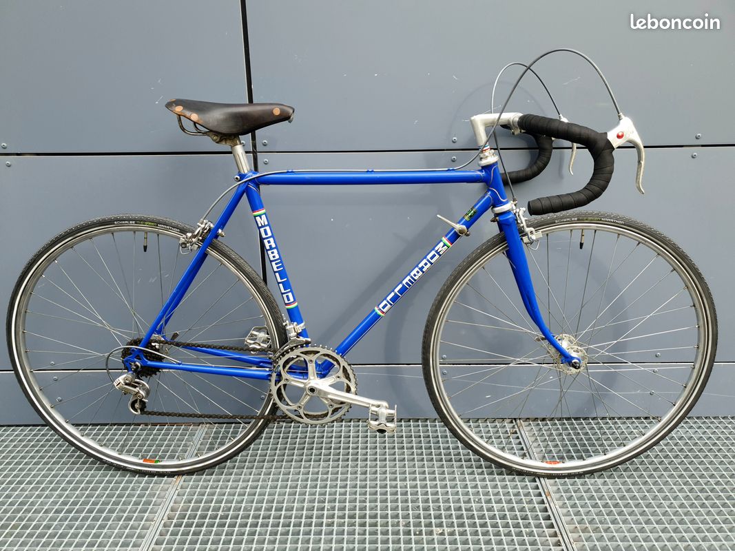 Cadre de vélo de route Raleigh Panasonic Competition 58 cm Reynolds 531 - The Ritzler