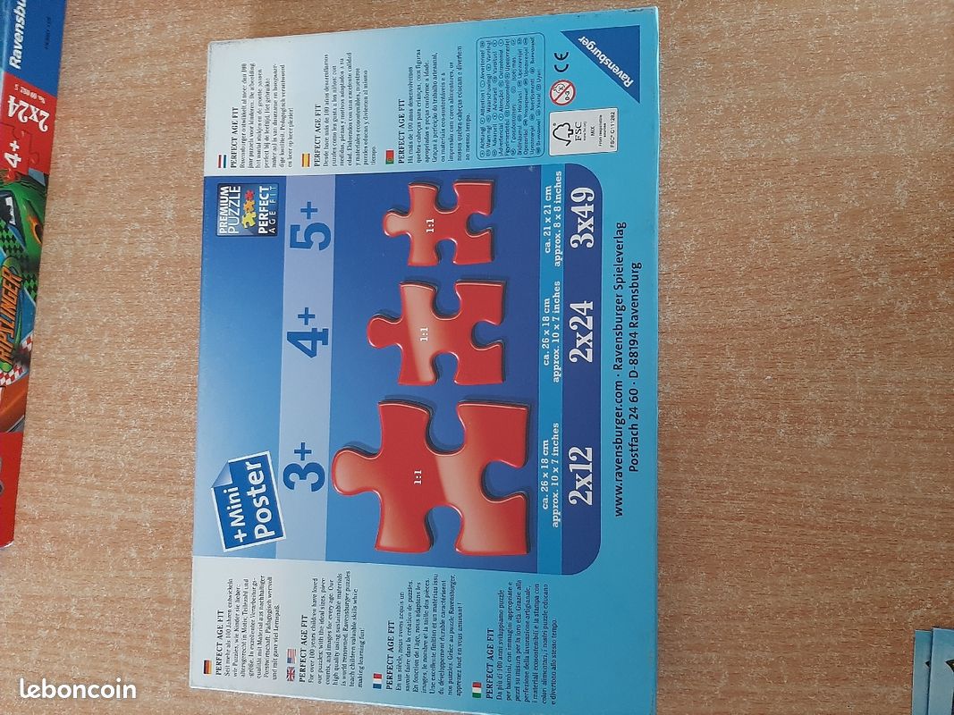 Boîte de 2 puzzles enfant emballage d'origine (image 2)