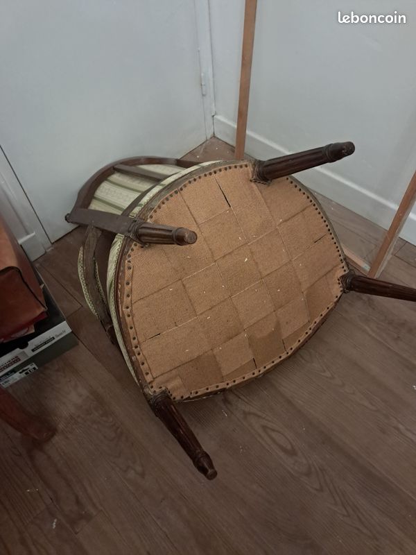 Fauteuil Cabriolet LOUIS XVI (image 8)