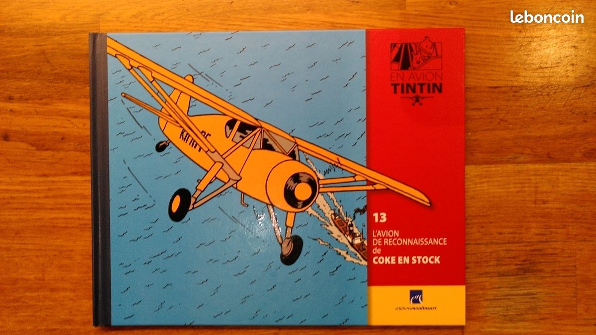 Hergé -Avion Tintin 13 De Reconnaissance de Coke en Stock (D'occasion) à St-Sulpice VD pour CHF 13 – avec livraison | Acheter sur