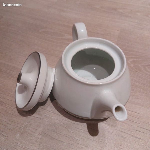 Service à thé porcelaine blanc & doré – Seltman Weiden (image 3)