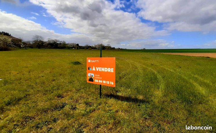 Terrain 1200 m² CHAMPIGNY EN ROCHEREAU