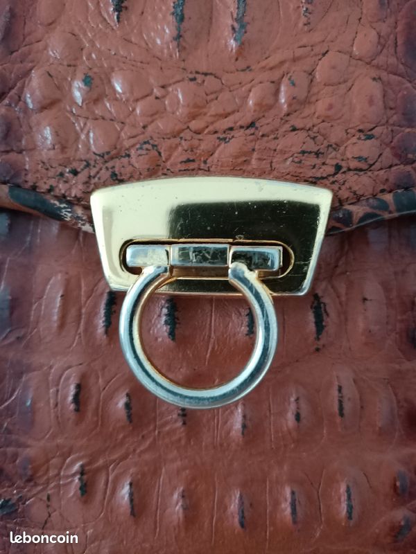 Sac vintage en croco (image 16)