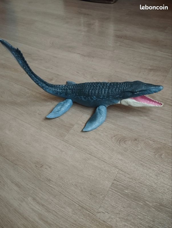 Dinosaure protecteur des oceans : mosasaure géant 71 cm - articulé - jurassic world - Mattel fng24 (image 2)