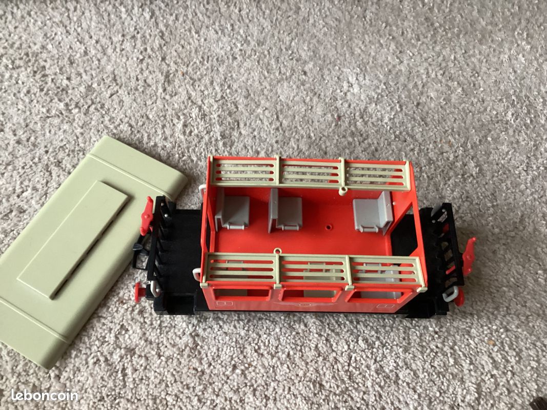 PLAYMOBIL TRAIN 4001 Plus Transformateur, connection, accessoires
